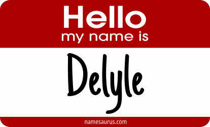 Hello my name is Delyle png download