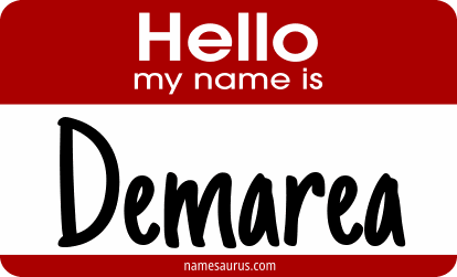 Hello my name is Demarea png download