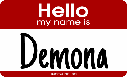 Hello my name is Demona png download