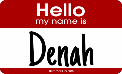 Hello my name is Denah png download