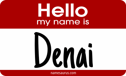 Hello my name is Denai png download
