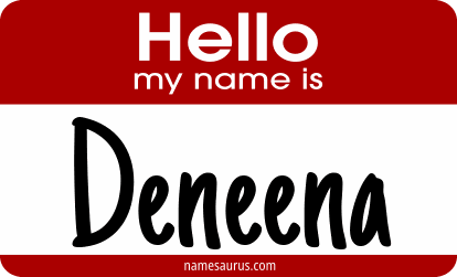 Hello my name is Deneena png download