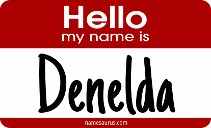 Hello my name is Denelda png download