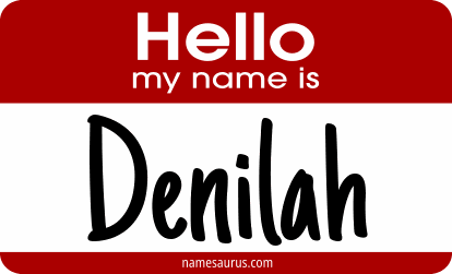 Hello my name is Denilah png download