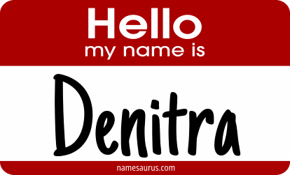 Hello my name is Denitra png download