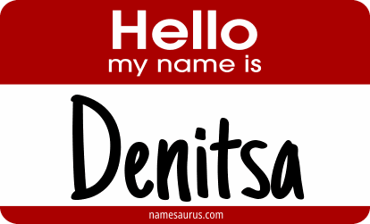 Hello my name is Denitsa png download