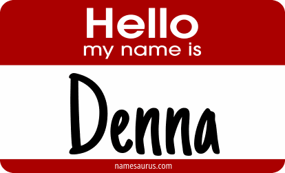 Hello my name is Denna png download