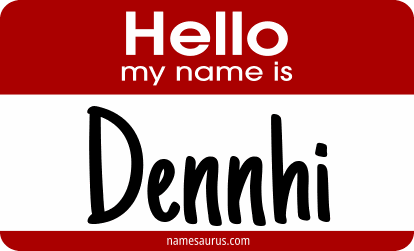 Hello my name is Dennhi png download