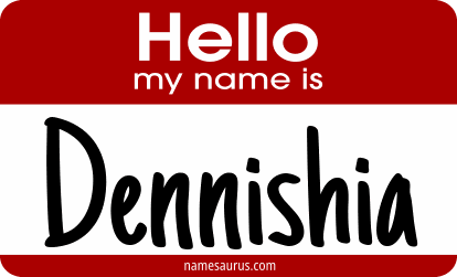 Hello my name is Dennishia png download