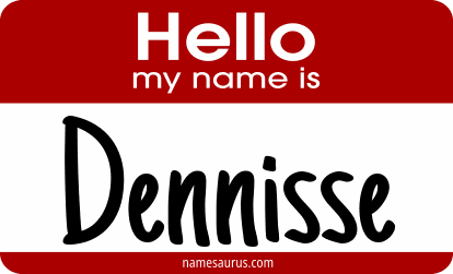 Hello my name is Dennisse png download