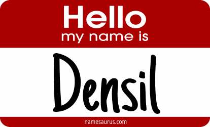 Hello my name is Densil png download