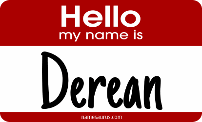 Hello my name is Derean png download