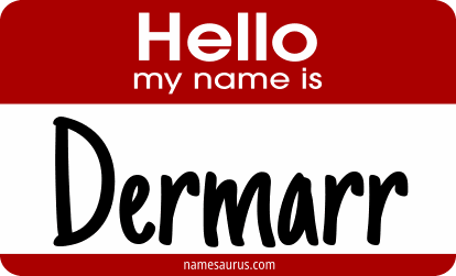 Hello my name is Dermarr png download