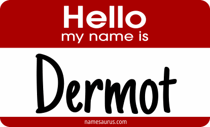 Hello my name is Dermot png download