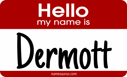Hello my name is Dermott png download