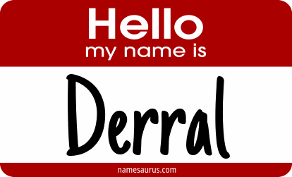 Hello my name is Derral png download