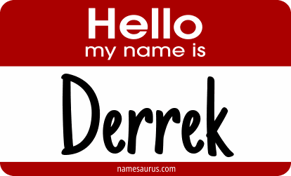Hello my name is Derrek png download