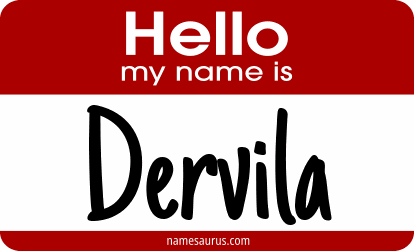 Hello my name is Dervila png download