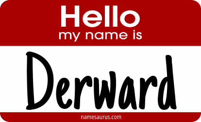 Hello my name is Derward png download