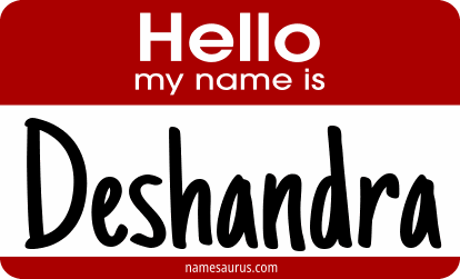 Hello my name is Deshandra png download