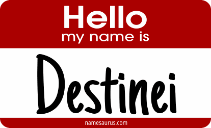 Hello my name is Destinei png download
