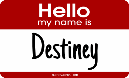 Hello my name is Destiney png download