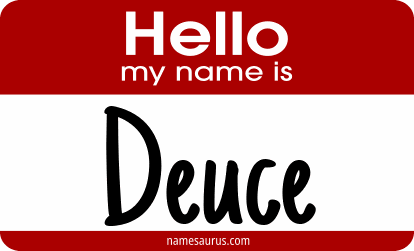 Hello my name is Deuce png download