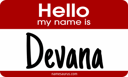Hello my name is Devana png download