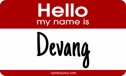 Hello my name is Devang png download