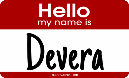 Hello my name is Devera png download