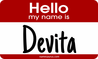 Hello my name is Devita png download