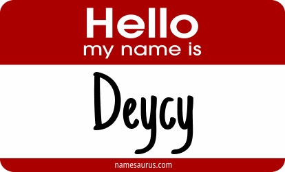 Hello my name is Deycy png download