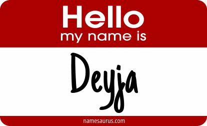 Hello my name is Deyja png download