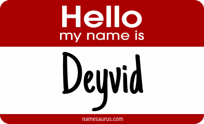 Hello my name is Deyvid png download