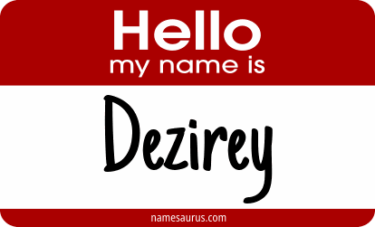 Hello my name is Dezirey png download