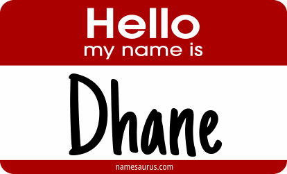 Hello my name is Dhane png download