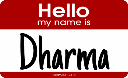 Hello my name is Dharma png download