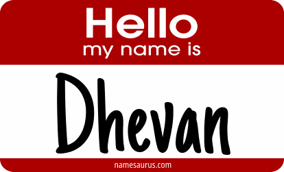 Hello my name is Dhevan png download