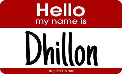 Hello my name is Dhillon png download