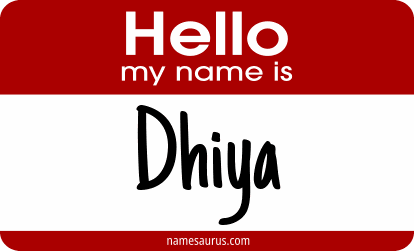 Hello my name is Dhiya png download