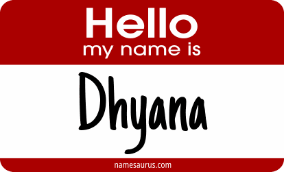 Hello my name is Dhyana png download