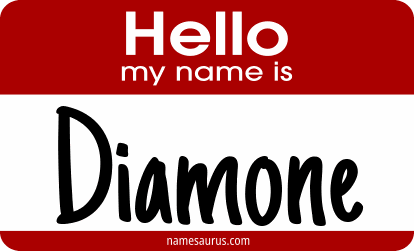Hello my name is Diamone png download