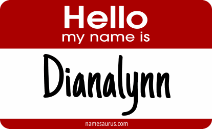Hello my name is Dianalynn png download