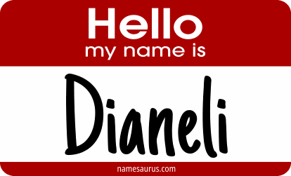 Hello my name is Dianeli png download