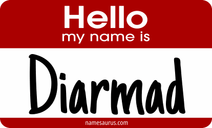Hello my name is Diarmad png download