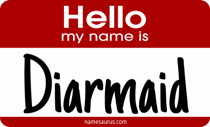 Hello my name is Diarmaid png download