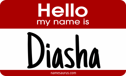 Hello my name is Diasha png download