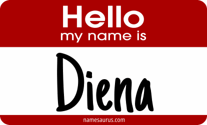 Hello my name is Diena png download