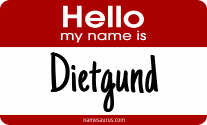 Hello my name is Dietgund png download