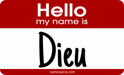 Hello my name is Dieu png download